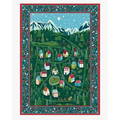 Merry Village Green Rug - 305 x 425 cm - All-In-One Rug