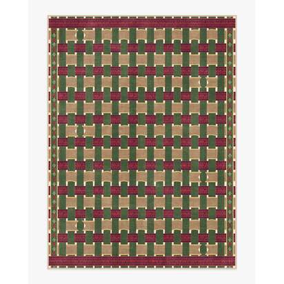 Ribbon Plaid Multicolour Rug - 275 x 365 cm - All-In-One Rug