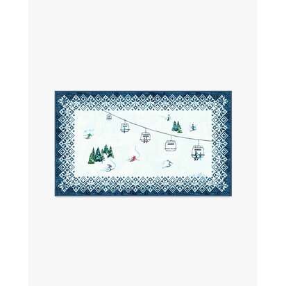 Snow Day Multicolour Rug - 90 x 150 cm - All-In-One Rug