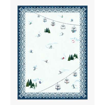 Snow Day Multicolour Rug - 275 x 365 cm - All-In-One Rug