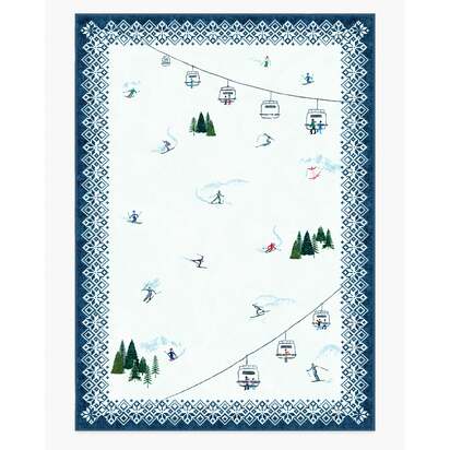 Snow Day Multicolour Rug - 305 x 425 cm - All-In-One Rug