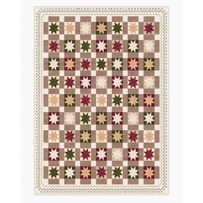 Starling Cream Multicolour Rug - 305 x 425 cm - All-In-One Rug