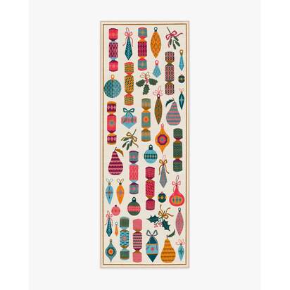 Tidings & Trimmings Cream Flatwoven Rug - 75 x 215 cm - Rug + Pad System