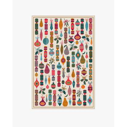 Tidings & Trimmings Cream Flatwoven Rug - 120 x 185 cm - Rug + Cushioned Pad System