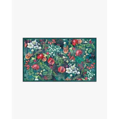 Winterberry Green Flatwoven Rug - 90 x 150 cm - Rug + Pad System