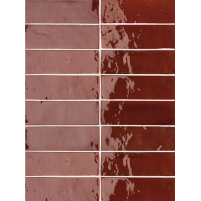 Fellini Caramello Gloss Zellige Style Wall Tile
