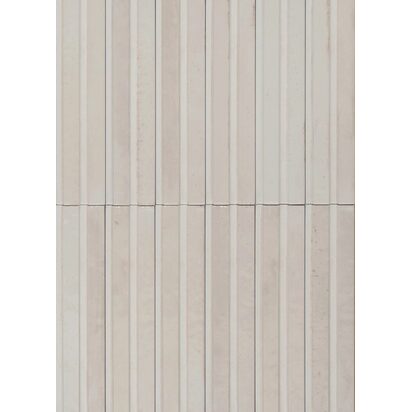 Hoxton Ivory Ridge Gloss Porcelain