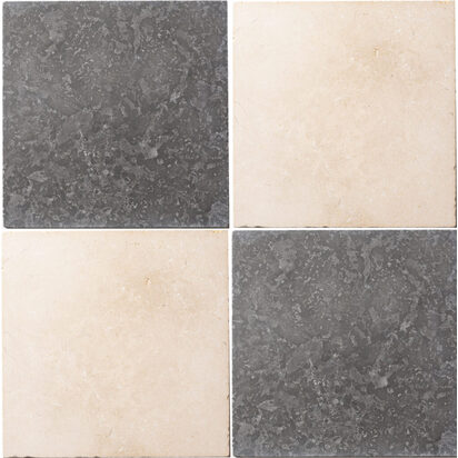 Lyon Di Scacchi Tumbled Limestone from £66.00 /m2|£10.56 per tile