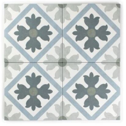 Bella Blue Pattern Tile