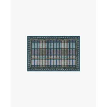 Adrienne Blue Rug by Anthropologie - 60 x 90 cm - All-In-One Rug