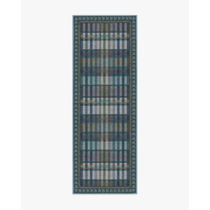 Adrienne Blue Rug by Anthropologie - 75 x 305 cm - All-In-One Rug