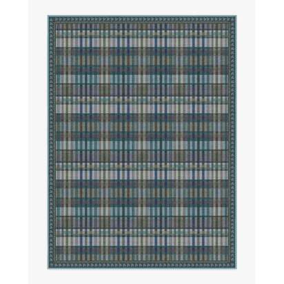 Adrienne Blue Rug by Anthropologie - 275 x 365 cm - All-In-One Rug
