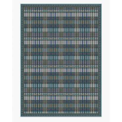 Adrienne Blue Rug by Anthropologie - 305 x 425 cm - All-In-One Rug