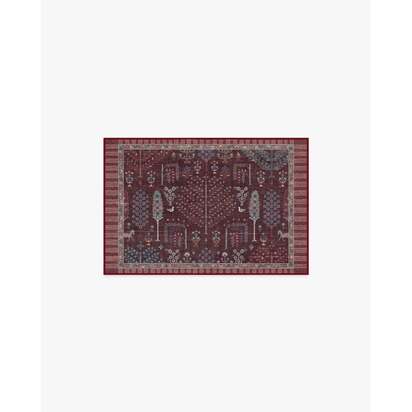 Dorian Burgundy Rug by Anthropologie - 60 x 90 cm - All-In-One Rug