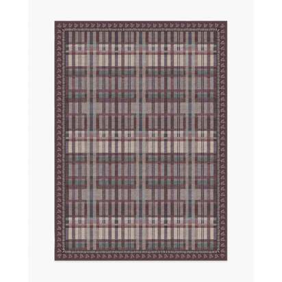 Adrienne Burgundy Rug by Anthropologie - 150 x 215 cm - All-In-One Rug