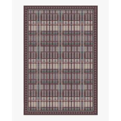 Adrienne Burgundy Rug by Anthropologie - 185 x 275 cm - All-In-One Rug