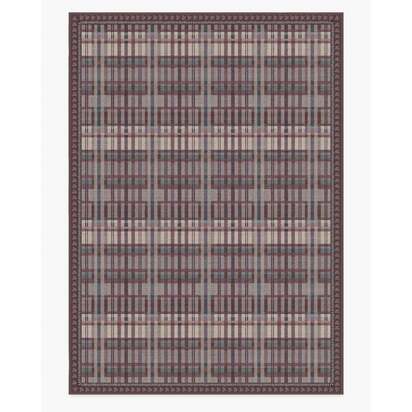 Adrienne Burgundy Rug by Anthropologie - 305 x 425 cm - All-In-One Rug