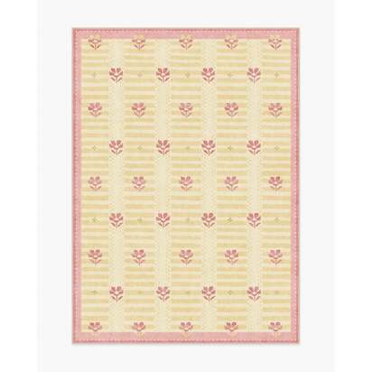 Vida Rose Rug by Anthropologie - 150 x 215 cm - All-In-One Rug
