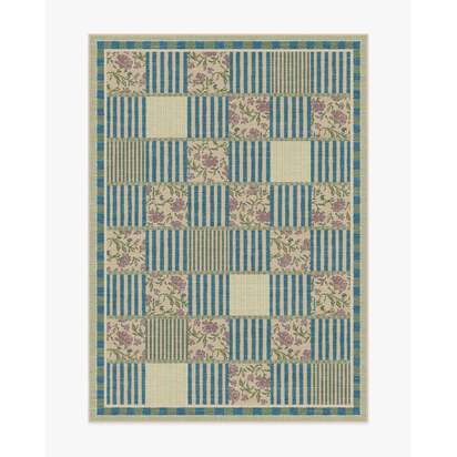 Wendel Blue Rug by Anthropologie - 150 x 215 cm - All-In-One Rug