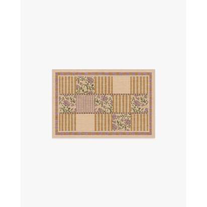 Wendel Ochre Rug by Anthropologie - 60 x 90 cm - All-In-One Rug