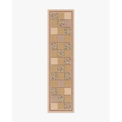 Wendel Ochre Rug by Anthropologie - 75 x 305 cm - All-In-One Rug