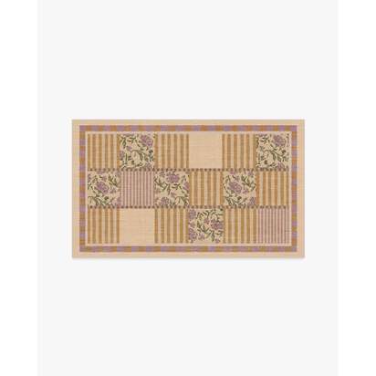 Wendel Ochre Rug by Anthropologie - 90 x 150 cm - All-In-One Rug