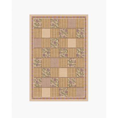 Wendel Ochre Rug by Anthropologie - 120 x 185 cm - All-In-One Rug