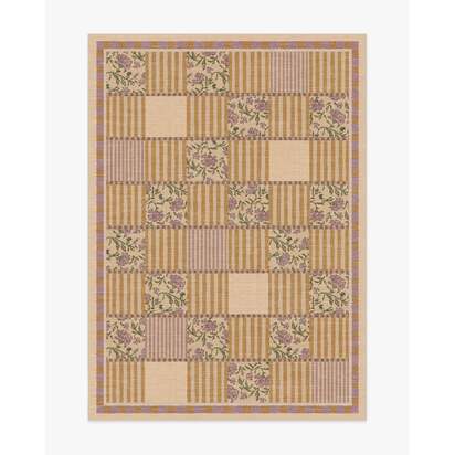 Wendel Ochre Rug by Anthropologie - 150 x 215 cm - All-In-One Rug