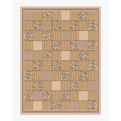 Wendel Ochre Rug by Anthropologie - 275 x 365 cm - All-In-One Rug