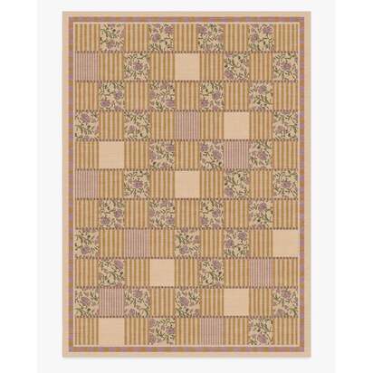 Wendel Ochre Rug by Anthropologie - 305 x 425 cm - All-In-One Rug