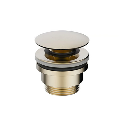 Crosswater MPRO Universal Basin Click Clack Waste - Brushed Brass