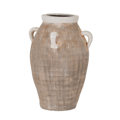 Ostra Large Ceramic Amphora Vase
