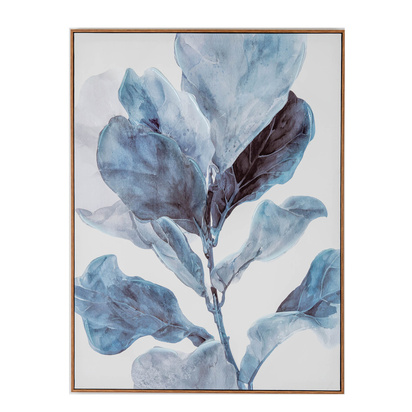 Silva Eucalyptus Hand Painted Canvas in Frame