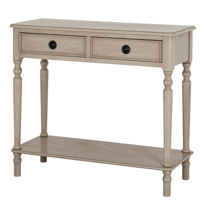 The Rowan Collection 2 Drawer Console Table With Shelf
