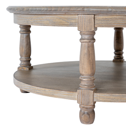 Delphine Collection Round Coffee Table