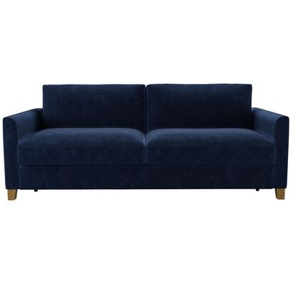 Izzy 3 Seat Sofa Bed in Port Royal Aquaclean Clever Chenille