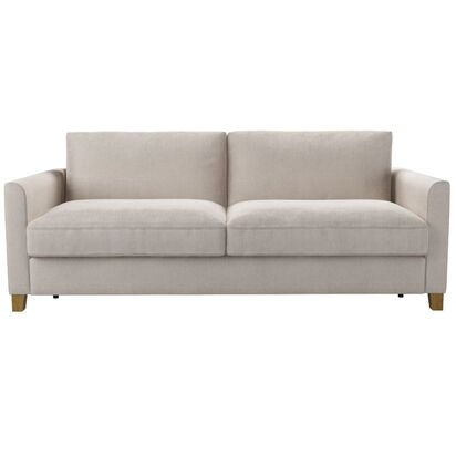 Izzy 3 Seat Sofa Bed in Lotus Aquaclean Linen Look