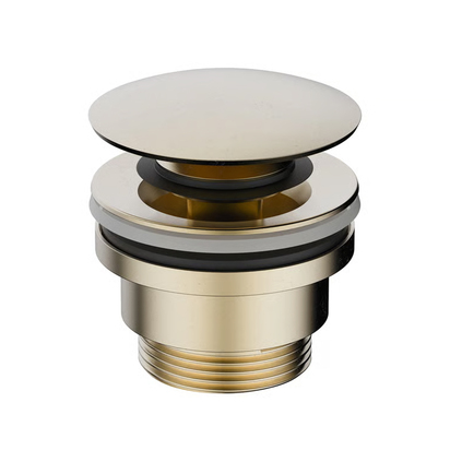 Crosswater MPRO Universal Basin Click Clack Waste - Brushed Brass