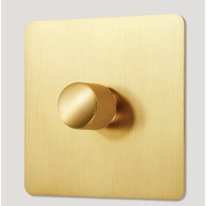 KEPLER 1G Dimmer Switch - Brass