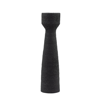 Rowan Candlestick Small Black (S/2) - Small