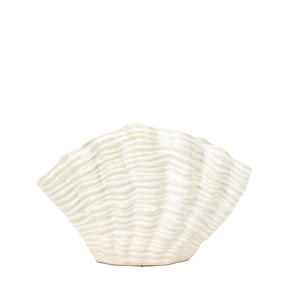 Ashshire Vase Small Reactive White - Small