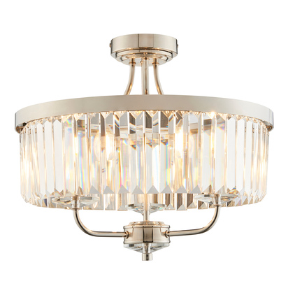 Cirencester Ceiling Light Chrome