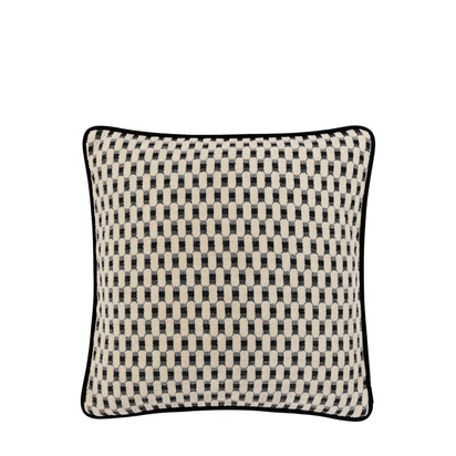 Chelsea Jacquard Cushion Slate Feather Filled