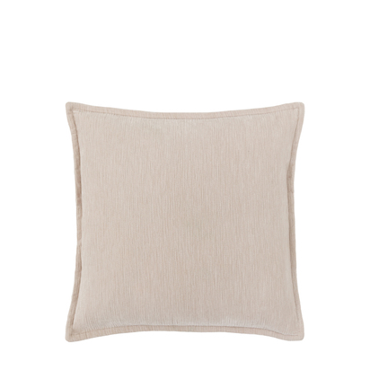 Sorrento Velvet Cushion Cream Feather Filled