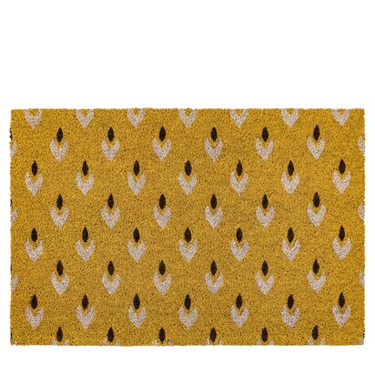 Cranstead Ochre Coir Doormat  - 60X90Cm