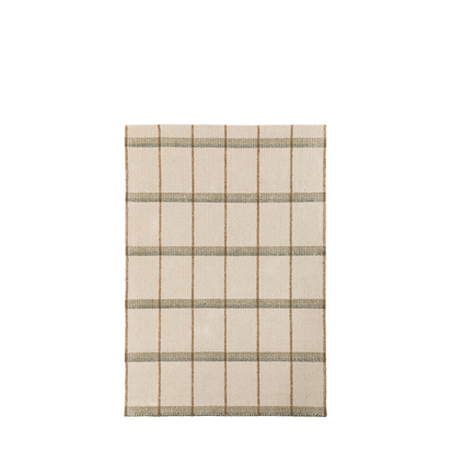 Salisbury Check Rug Ivory SMALL