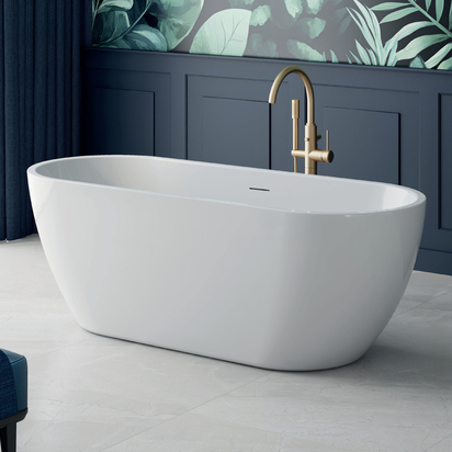 Vincent Alexander Belgravia Freestanding Bath - L1690 x W730 x H600mm
