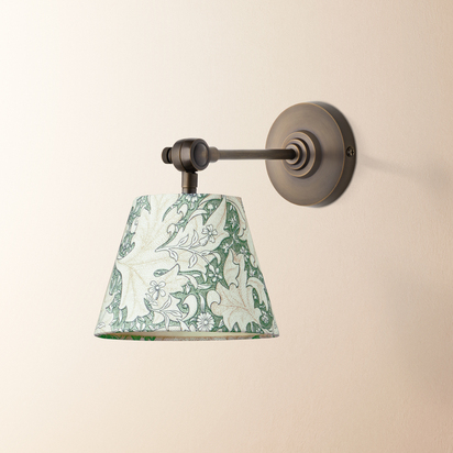 Elbow wall fitting in antiqued bronze