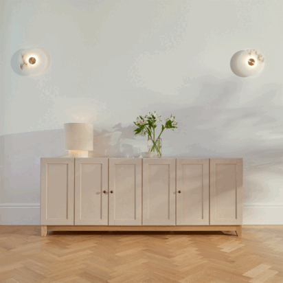 Morgan 3 Door Sideboard - Taupe