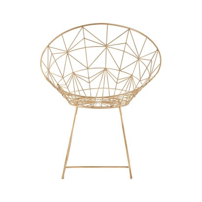 Templar Gold Frame Occasional Chair